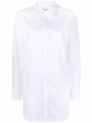 12 STOREEZ button-up long-sleeve shirt - White