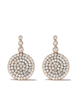 Selim Mouzannar 18kt rose gold diamond Beirut earrings