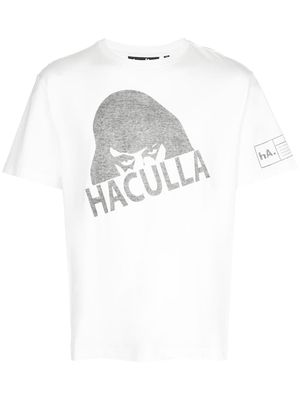 Haculla Gloss logo printed T-shirt - White
