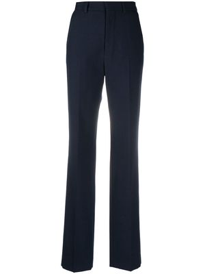 AMI Paris high-waist tailored trousers - Blue