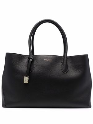 Aspinal Of London London leather tote - Black