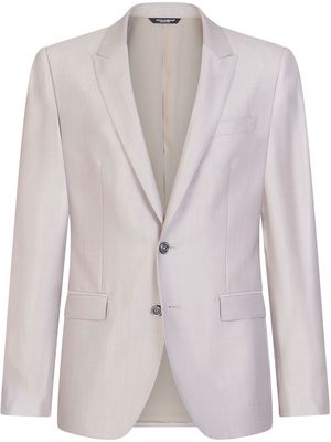 Dolce & Gabbana single-breasted martini suit - Pink