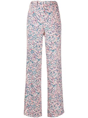 Nº21 daisy print wide-leg trousers - Multicolour