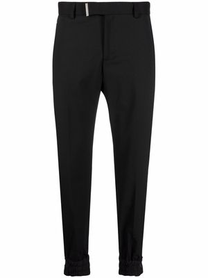 Les Hommes tapered tailored trousers - Black
