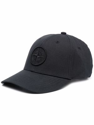 Stone Island Compass-patch baseball cap - Black