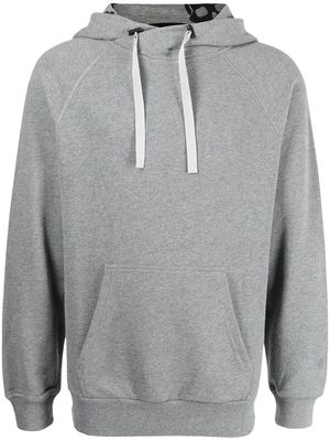 Alexander McQueen cotton drawstring hoodie - Grey