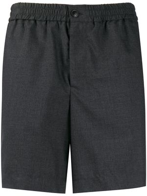 AMI Paris elasticated waist bermuda shorts - Grey