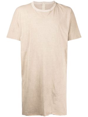 Boris Bidjan Saberi tape detail T-shirt - Brown