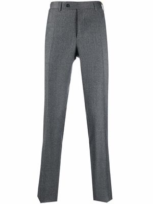 Canali slim-cut tailored trousers - Grey