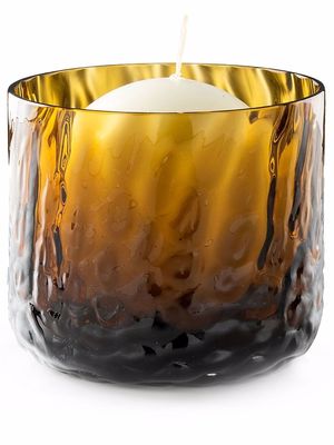 Venini Night In Venice candle holder - Brown