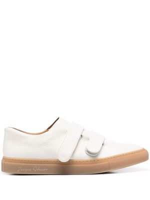 Mackintosh touch-strap low-top sneakers - White