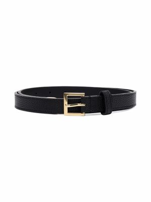 Lauren Ralph Lauren 20 skinny leather belt - Black