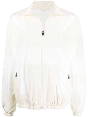 MCQ tonal-panelled bomber jacket - White