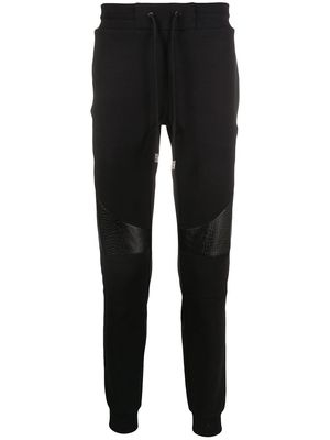 Philipp Plein slim fit track trousers - Black