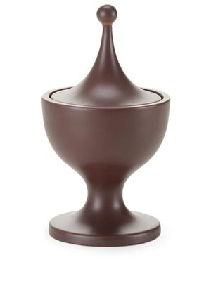 Vitra pointed ceramic container - Brown