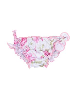 Monnalisa ruffled bikini bottoms - Pink