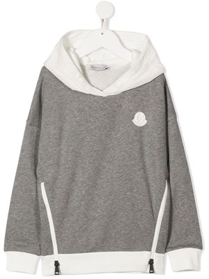 Moncler Enfant long sleeve sweatshirt - Grey
