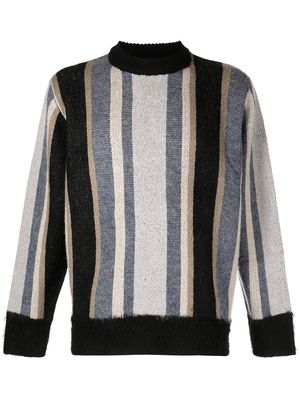 Holzweiler stripe-print wool-blend jumper - Multicolour