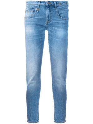 R13 skinny cropped jeans - Blue