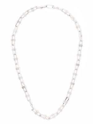 Missoma fused chunky ridge chain necklace - Silver