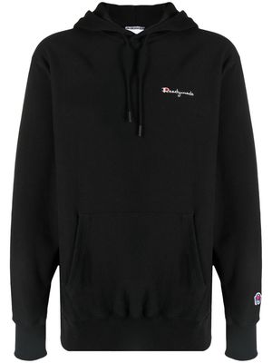 Readymade embroidered hoodie - Black