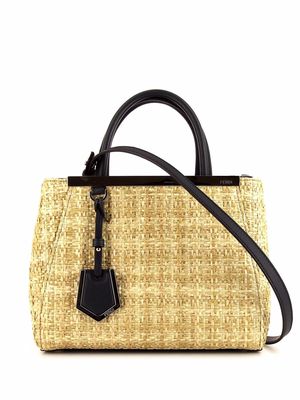 Fendi Pre-Owned small 2 Jours 2way bag - Neutrals
