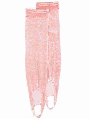 Simone Wild velvet aerobic socks - Pink