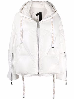 Khrisjoy Iconic hooded puffer jacket - White