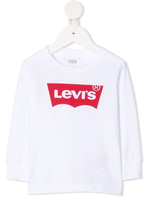 Levi's Kids logo-print sweatshirt - White