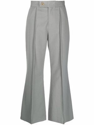 Aeron Hopeton flared trousers - Grey