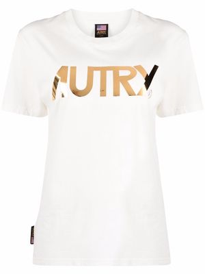 Autry logo-print T-shirt - White