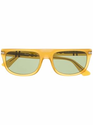 Persol square tinted sunglasses - Yellow