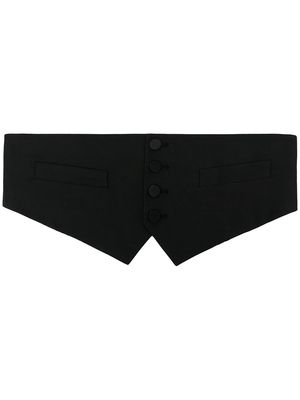 Dsquared2 buttoned waistcoat - Black