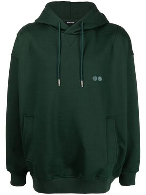 SONGZIO asymmetric pullover hoodie - Green