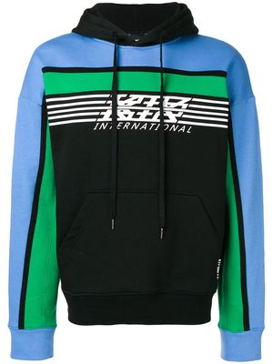 KTZ international logo hoodie - Black