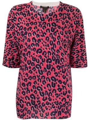 Louis Vuitton pre-owned Stephen Sprouse leopard jumper - Pink