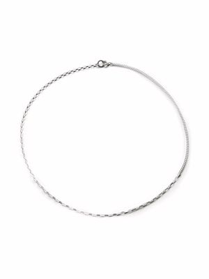 NORMA JEWELLERY Crux multi-chain necklace - Silver