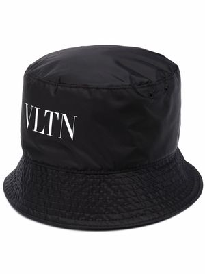 Valentino VLTN-print bucket hat - Black