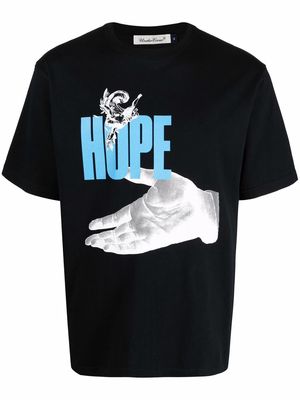 UNDERCOVER Hope print cotton T-shirt - Black