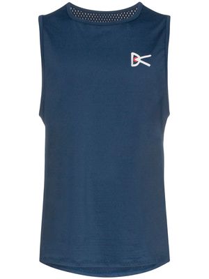 District Vision Air Wear stretch sports vest - Blue