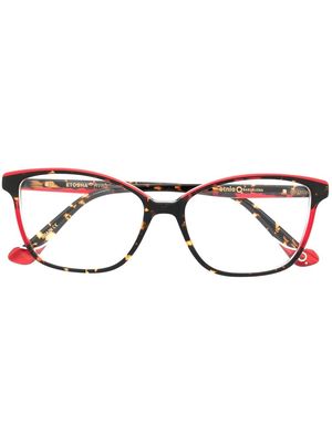 Etnia Barcelona Etosha square-frame glasses - Brown