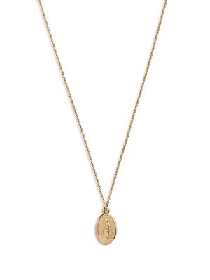 Dolce & Gabbana oval pendant necklace - Gold