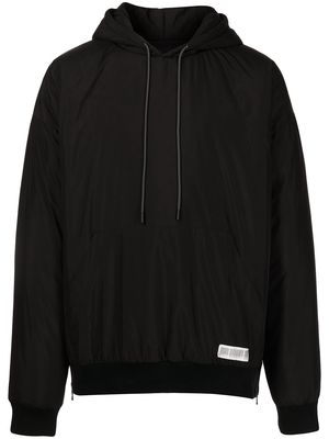 Mostly Heard Rarely Seen padded hoodie jacket - Black