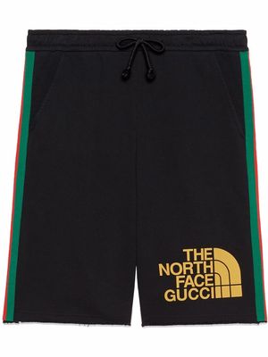 Gucci x The North Face track shorts - Black