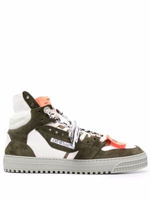 Off-White Court 3.0 high-top sneakers - Green