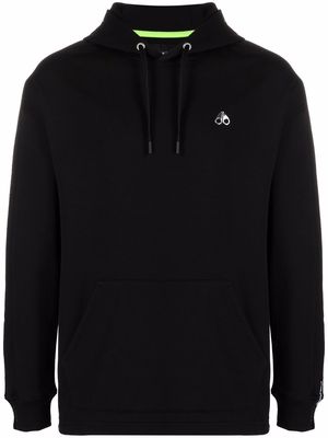 Moose Knuckles pullover jersey hoodie - Black