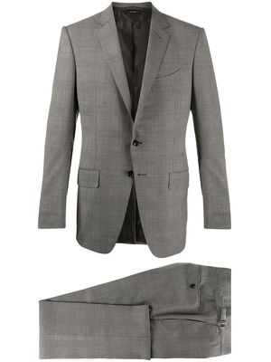 TOM FORD checked two-piece suit - Grey