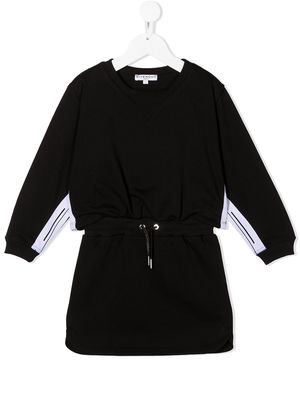 Givenchy Kids drawstring waist dress - Black