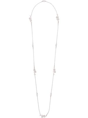 Shaun Leane Cherry Blossom pearl and diamond necklace - Silver