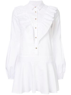 Macgraw Edie dropped waist dress - White